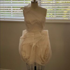 White by Vera Wang Dress in Champagne